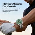 Smartwatch Joyroom Venture JR-FV2 Pro con oltre 120 modalità sportive - 5 ATM - Argento / Verde
