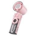 K-811 Ventilatore portatile trasparente Mecha - Rosa