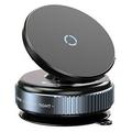 K009 Supporto magnetico compatto per telefono da auto per cruscotto e parabrezza - nero
