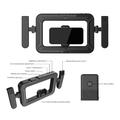 Anello luminoso portatile K03 con supporto per telefono - Nero
