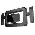 Anello luminoso portatile K03 con supporto per telefono - Nero