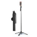 K05 Bastone per selfie con treppiede magnetico e telecomando Bluetooth - Nero