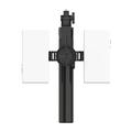 K06 Bastone per selfie magnetico Bluetooth con doppia luce di riempimento - 170cm - Nero