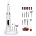 Trapano elettrico per unghie K16 per manicure - Bianco