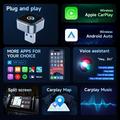 Adattatore wireless 2-in-1 K16C Mini per Android Auto e CarPlay