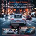 K19 Dual Dash Cam 4K Ultra HD con GPS e Wi-Fi - Nero