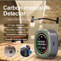 Rilevatore di monossido di carbonio 3 in 1 K5B con sensore di temperatura/umidità per il campeggio - Verde