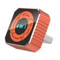 Adattatore wireless 4 in 1 K6 Plus per CarPlay/Android Auto - AirPlay, Miracast - Arancione