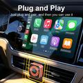 Adattatore wireless 4 in 1 K6 Plus per CarPlay/Android Auto - AirPlay, Miracast - Arancione