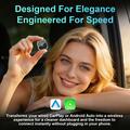 Adattatore wireless 2-in-1 K6 Ultra1 per CarPlay/Android Auto - Bluetooth 5.4, Wi-Fi dual-band
