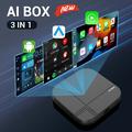 K712 AI Box wireless CarPlay/Android Auto - 4+32GB, Bluetooth 5.3, Wi-Fi dual-band - Argento