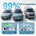 Adattatore wireless K712 per CarPlay/Android Auto - 2+16GB, Bluetooth 5.3, WiFi dual-band