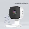 Telecamera di sicurezza wireless K7P - 1080p, tracciamento delle persone, visione notturna, audio bidirezionale - Bianca