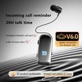 Auricolari Bluetooth wireless con clip K88Pro - Accoppiamento doppio dispositivo - Nero sfumato