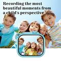 KC01: macchina fotografica giocattolo per bambini con giochi, musica e zoom 16x