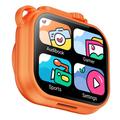 KC01: macchina fotografica giocattolo per bambini con giochi, musica e zoom 16x - Arancione