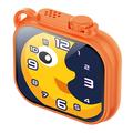 KC01: macchina fotografica giocattolo per bambini con giochi, musica e zoom 16x - Arancione