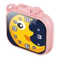 KC01 macchina fotografica giocattolo per bambini con giochi, musica e zoom 16x - Rosa