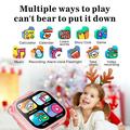 KC01 macchina fotografica giocattolo per bambini con giochi, musica e zoom 16x - Rosa