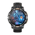 Orologio sportivo intelligente KC108 con cardiofrequenzimetro e misuratore di SpO2 - Arancione / Nero