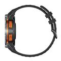 Orologio sportivo intelligente KC108 con cardiofrequenzimetro e misuratore di SpO2 - Arancione / Nero