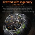 Orologio sportivo intelligente KC108 con cardiofrequenzimetro e misuratore di SpO2 - Arancione / Nero