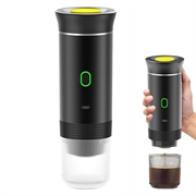KF-JN-02 Macchina per caffè espresso elettrica portatile 3 in 1 per il campeggio - Nero