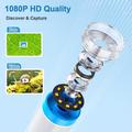 Microscopio digitale KM18 da 2.4" con ingrandimento 1000x per bambini - Blu