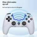 Controller da gioco con cavo KP5 per Sony PlayStation 5 e PC - Bianco