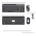 Set tastiera e mouse wireless KS184 con supporto per tablet/smartphone - Nero