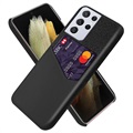 KSQ OnePlus 7T Case with Card Pocket - Black