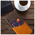 KSQ Huawei Nova 5T, Honor 20/20S Case with Card Pocket - Coffee