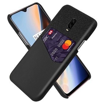 KSQ OnePlus 7 Case with Card Pocket - Black