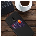 KSQ OnePlus 7 Case with Card Pocket - Black