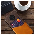 KSQ OnePlus 7T Case with Card Pocket - Color Caffé