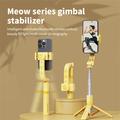 Stabilizzatore KT08 con treppiede e luce di riempimento magnetica - Giallo
