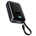 Power bank KUULAA KL-YD120 da 20000 mAh con display TFT e cavo USB-C integrato - 45W