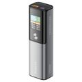 Power bank KUULAA KL-YD75 da 14000mAh con ricarica rapida PD da 100W - USB-C/USB-A - Grigio opaco