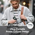 Power bank KUULAA KL-YD75 da 14000mAh con ricarica rapida PD da 100W - USB-C/USB-A - Grigio opaco