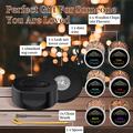 KZ-31 Kit elettrico ricaricabile per affumicatura cocktail - Nero