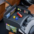 Kabulun Kids Travel Tray Table/Car Seat Organizer (Open Box - Excellent) - Black