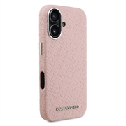 Custodia MagSafe per iPhone 16 Karl Lagerfeld FW Stamped Karl - Rosa
