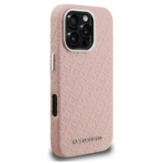Custodia MagSafe per iPhone 16 Pro Max Karl Lagerfeld FW Stamped Karl - Rosa