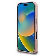 Custodia MagSafe per iPhone 16 Pro Karl Lagerfeld FW Stamped Karl - Rosa