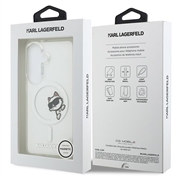 Custodia magnetica Samsung Galaxy S26+ Karl Lagerfeld IML Choupette Peekaboo Logo - Trasparente