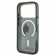 Custodia magnetica iPhone 18 Pro Max Karl Lagerfeld IML Choupette Peekaboo Logo - Nera