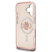 Custodia MagSafe per iPhone 16 Karl Lagerfeld IML Choupette Sketch Logo