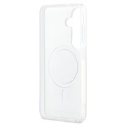 Samsung Galaxy S26 Karl Lagerfeld IML Karl&Choupette Custodia magnetica con logo sul retro - Trasparente