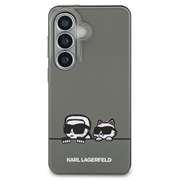 Samsung Galaxy S26 Karl Lagerfeld IML Karl&Choupette Custodia magnetica con logo Peekaboo - Nera