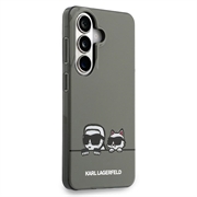 Samsung Galaxy S26 Karl Lagerfeld IML Karl&Choupette Custodia magnetica con logo Peekaboo - Nera